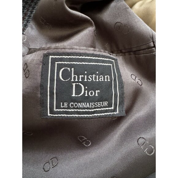 Christian Dior Vintage Monsieur Dillard’s L Wool Two Button Blazer Jacket - Picture 4 of 9